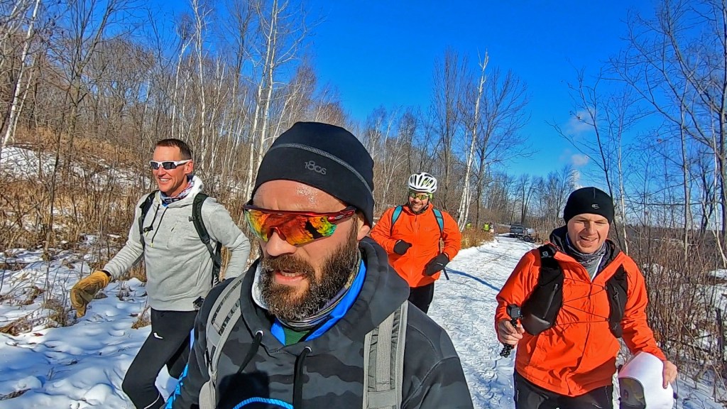 The four of us stuck together for the southern hike
