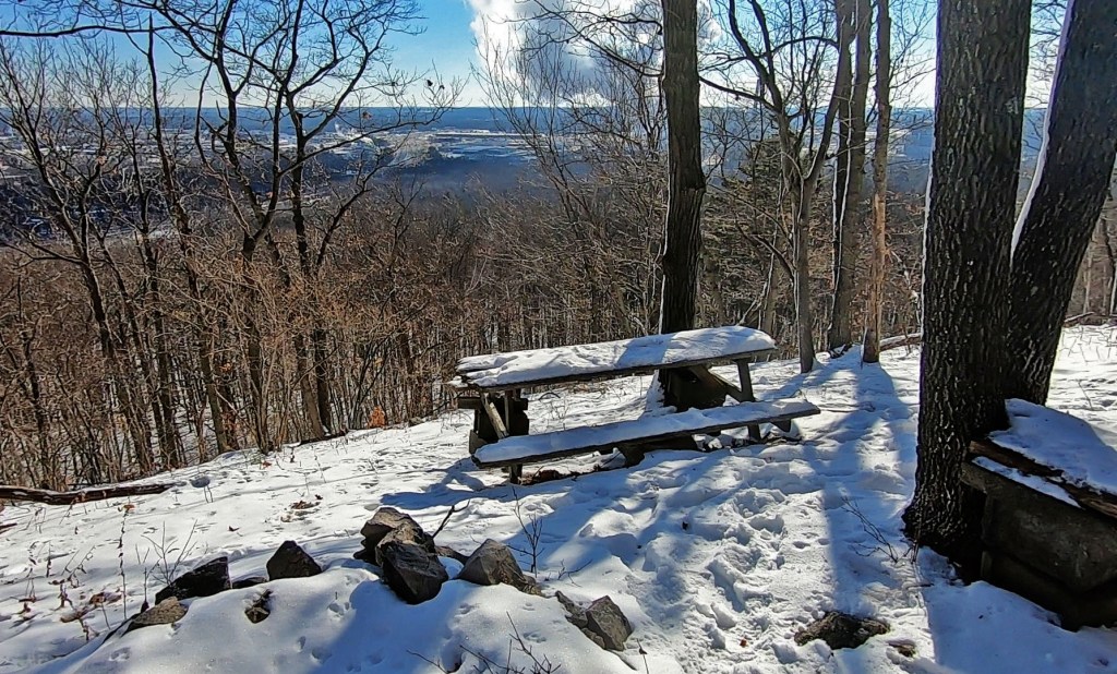 Amazing views from the tallest point on the course